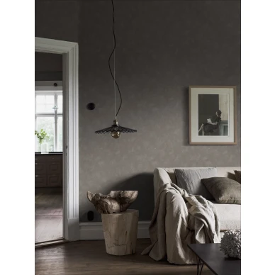 Painters Wall lamminharmaa yksivarinen tapetti olohuoneeseen Borastapeter 5085 image