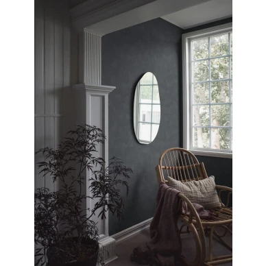 Shades Chromite siniharmaa melerattu tapetti olohuoneeseen 5079 image