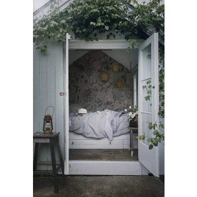 Belinda sininen kukka muraltapetti Sandberg image