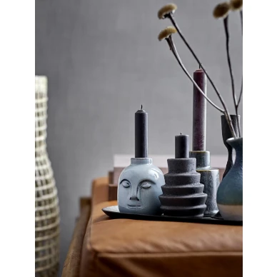 Emin tyylikas musta kynttilanjalka Bloomingville image