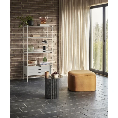 Frosted Table musta moderni sohvapoyta olohuoneeseen Hubschilta image