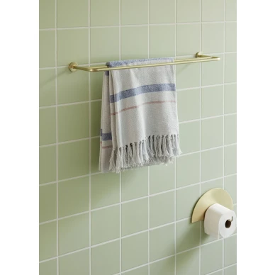 Brass Towel Hanger moderni pyyhetanko kylpyhuoneeseen Hubschilta image