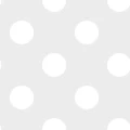 Dotty harmaa valkoinen pallotapetti Sandudd 100102