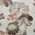Water Lilies beige kukkatapetti 1838 Wallcoverings