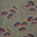 Clarice punainen kukkatapetti 1838 Wallcoverings