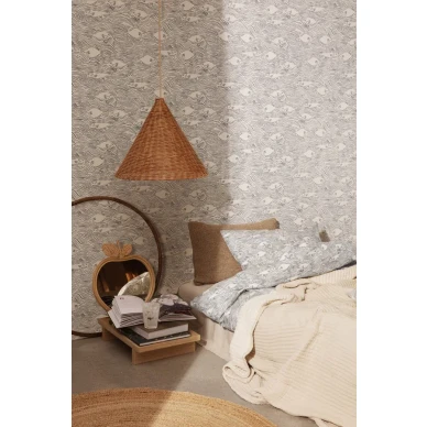 Dou Lampshade Small rottinkinen lampunvarjostin lastenhuoneeseen Ferm Livingilta v2 image