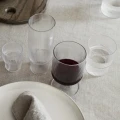 Ripple Wine Glass jalkainen viinilasi Ferm Livingilta