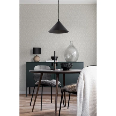 8606 harmaa medaljonkitapetti keittioon Borastapeterilta image