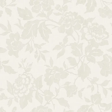 8608 beige harmaa ruusutapetti Borastapeterilta image