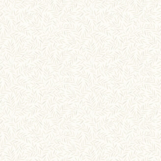 8610 valkoinen harmaa lehtitapetti Borastapeterilta image