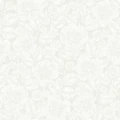 8616 valkoinen kukkatapetti Borastapeterilta