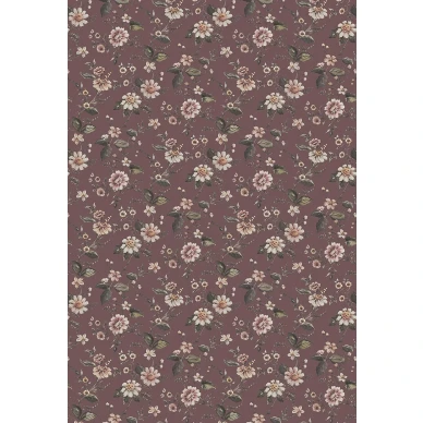 Marions Mural punainen kukkatapetti koko kuvio Borastapeterilta image