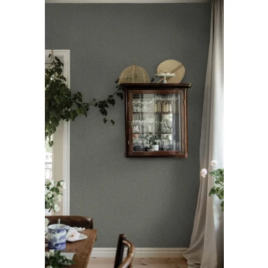 Weavers Wall vihrea yksivarinen tapetti keittioon Borastapeterilta image