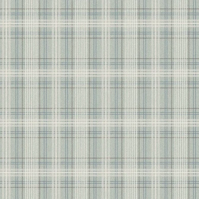 Tailors Tweed turkoosi ruudullinen tapetti Borastapeterilta image