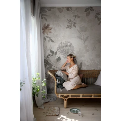 Florence Mural kukkatapetti olohuoneeseen Borastapeterilta image