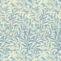 Willow Boughs sininen lehtitapetti Morris Blue