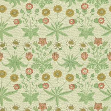Daisy vihrea kukkatapetti Morrikselta Artichoke Plaster image