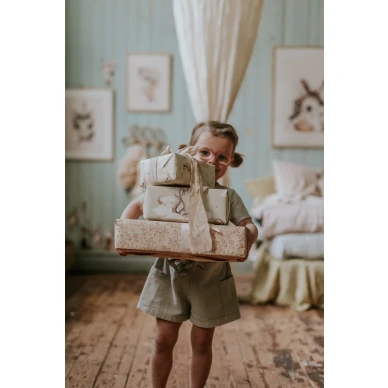 Lahjapaperi lasten paketeille Mrs Mighettolta image