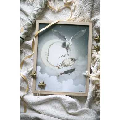 To the moon lastenjuliste Mrs Mighetto image