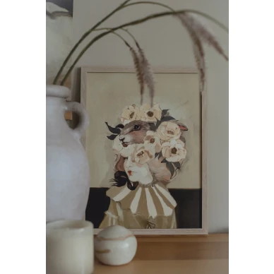 Lady Magnolia moderni juliste olohuoneeseen Mrs Mighettolta image