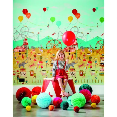 Lifes a Circus varikas sirkustapetti lapsille Harlequinilta image