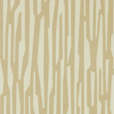 Zendo raidallinen graafinen pronssivarinen tapetti Harlequinilta image