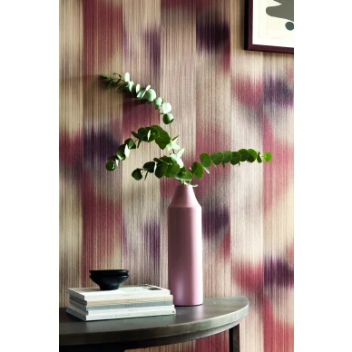 Oscillation roosa liila graafinen tapetti lahikuva Harlequinilta image