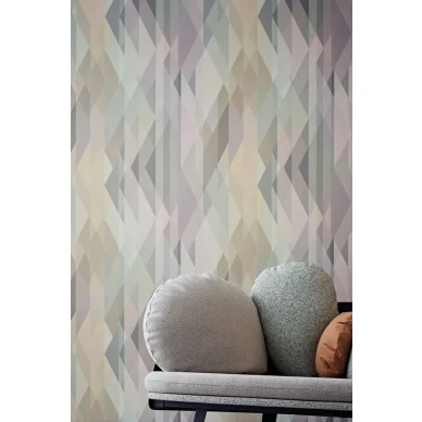 Prism geometrinen pastellinvarinen 3D tapetti Cole et Sonilta image