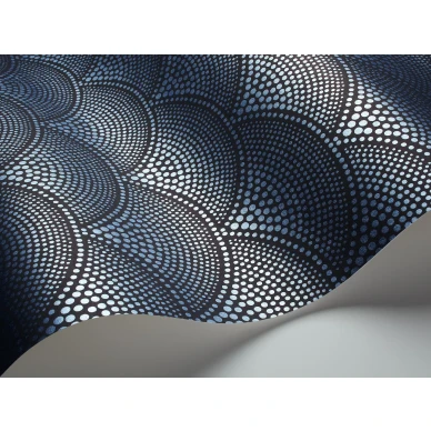 Feather Fan sininen graafinen tapetti Cole et Sonilta image