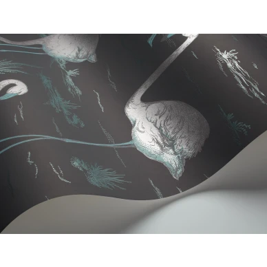 Flamingos musta lintutapetti Cole et Sonilta image