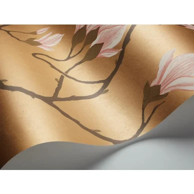 Cole et Son kukkatapetti Magnolia pronssi roosavarinen 72 3008 image