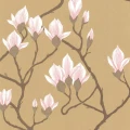 Magnolia pronssi roosa kukkatapetti Cole et Sonilta 72 3008