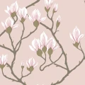 Magnolia roosa romanttinen kukkatapetti Cole et Sonilta