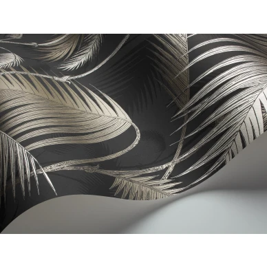 Palm Jungle musta palmutapetti metallivareilla Cole et Sonilta image
