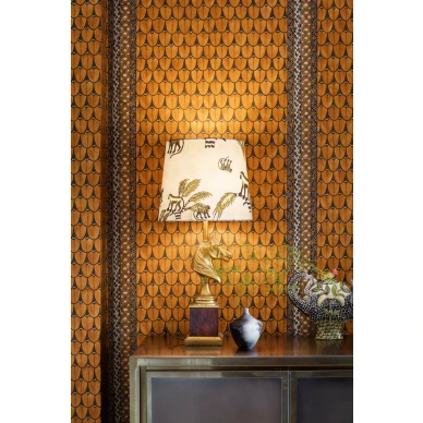 Ardmore Border ruskea tapettiboordi olohuoneeseen Cole et Sonilta 109 5026 image