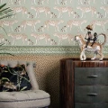 Ardmore Border vihrea tapettiboordi olohuoneeseen Cole et Sonilta 109 5024