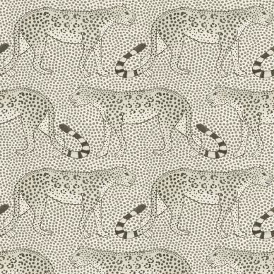 Leopard Walk harmaa beige elaintapetti Cole et Sonilta 109 2011 image