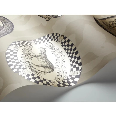 Matrinah beige elaintapetti metallivareilla Cole et Sonilta image