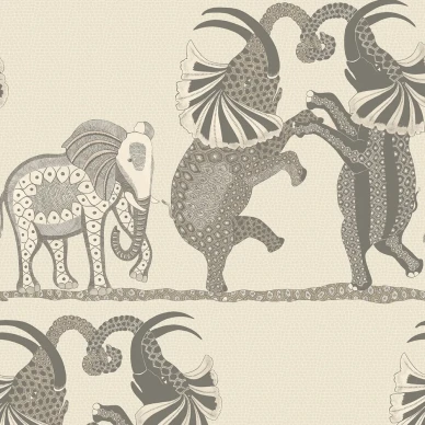 Safari Dance beige vaaleanharmaa elaintapetti Cole et Sonilta 109 8037 image