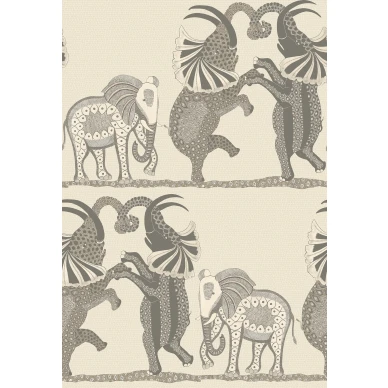 Safari Dance beige vaaleanharmaa hauska elaintapetti Cole et Sonilta 109 8037 image