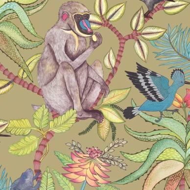 Savuti vihrea viidakkotapetti Cole et Sonilta 109 1005 image