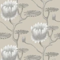 Summer Lily beige kukkatapetti Cole et Sonilta 95 4025