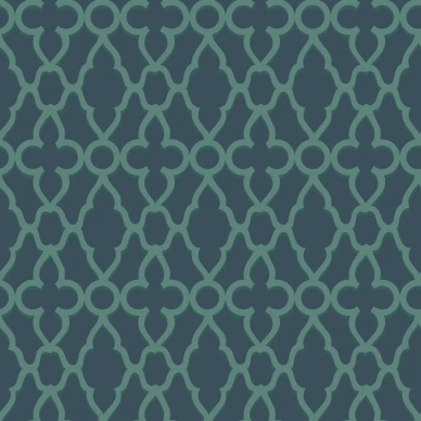 Treillage sininen vihrea graafinen tapetti Cole et Sonilta 116 6023 image