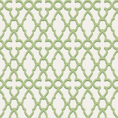 Treillage vihrea valkoinen ruututapetti Cole et Sonilta 116 6022 v2 image