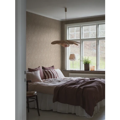 Acanthus roosa kukkatapetti makuuhuoneeseen Borastapeterilta 2009 image