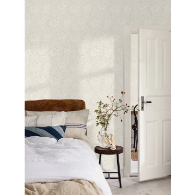 Valkoinen tapetti Borastapeterilta Acanthus 5352 image