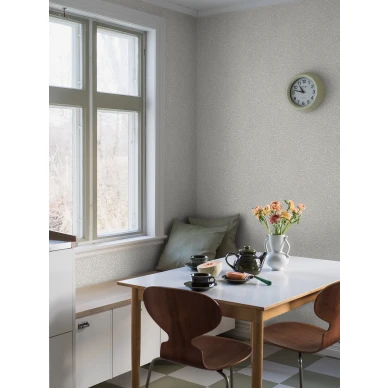 Bladverk vihrea lehtitapetti ruokailuhuoneeseen Borastapeterilta 2020 image