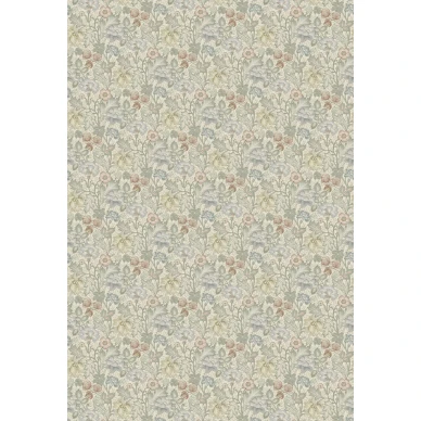 Jane harmaa beige retrotyylinen kukkatapetti Borastapeterilta 2037 image