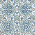 Piccadilly sininen kuviollinen laattatapetti Cole et Sonilta 117 8024 v2