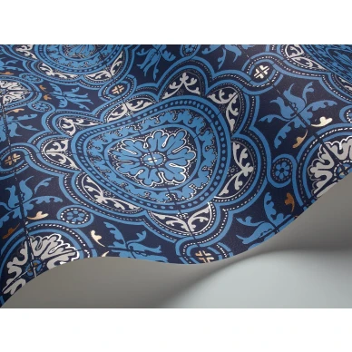 Sininen ruudullinen kuviotapetti Piccadilly Cole et Sonilta 94 8044 image